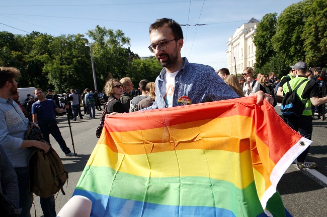 Народный депутат Сергей Лещенко на Киев Прайде